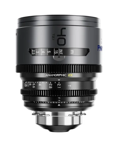 DZOFilm Pavo 2x Anamorphic 6-Lens Kit (28/32/40/55/75/100mm T2.1/T2.4) PL & EF Mount (S35) Blue Coating