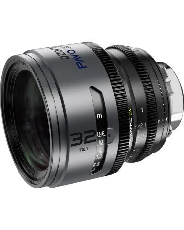 DZOFilm Pavo 2x Anamorphic 6-Lens Kit (28/32/40/55/75/100mm T2.1/T2.4) PL Mount (S35) Bleu