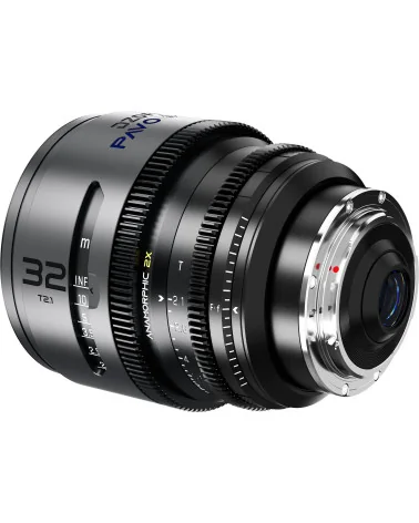 DZOFilm Pavo 2x Anamorphic 6-Lens Kit (28/32/40/55/75/100mm T2.1/T2.4) PL Mount (S35) Blue