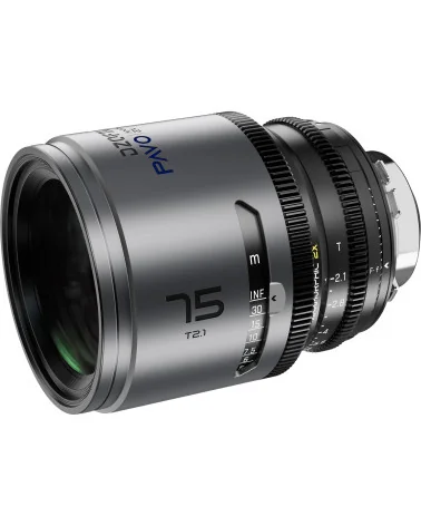 DZOFilm Pavo 2x Anamorphic 6-Lens Kit (28/32/40/55/75/100mm T2.1/T2.4) PL Mount (S35) Blue