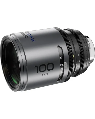 DZOFilm Pavo 2x Anamorphic 6-Lens Kit (28/32/40/55/75/100mm T2.1/T2.4) PL Mount (S35) Blue