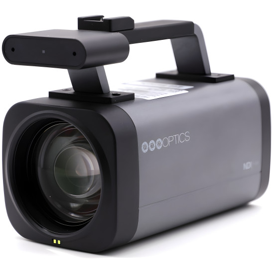 PTZOptics Studio Pro | Box Caméra 12x Zoom, IP streaming, NDI, USB, PoE