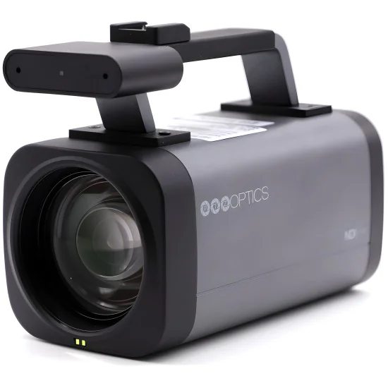 PTZOptics Studio Pro | Box camera 12x Zoom, IP Streaming, NDI, USB, PoE