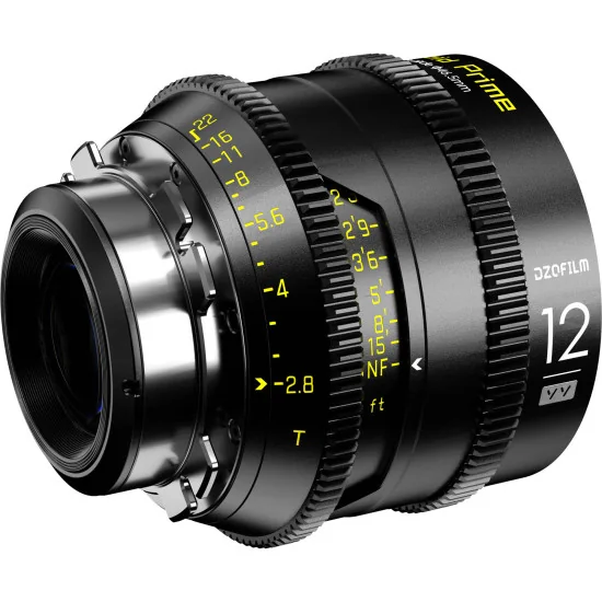 DZOFilm Vespid Prime 12mm T2.8 PL & EF Mount (VV/FF) | Full Frame Cine Lens