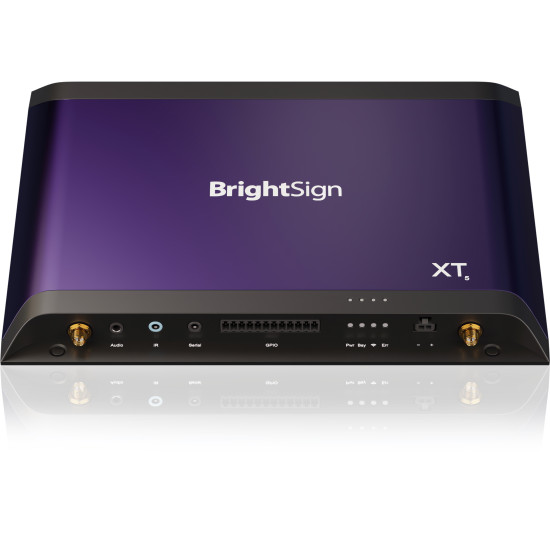 BrightSign XT1145 | Lecteur d'affichage numérique 8K Expanded I/O Série XT5