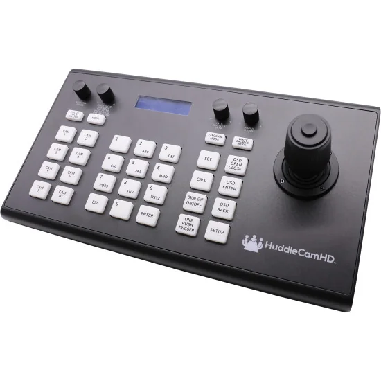 HuddlecamHD PTZ Joystick HC-JOY-G4 | PTZ Camera Controller, Visca, Pelco-P & D, RS Serial