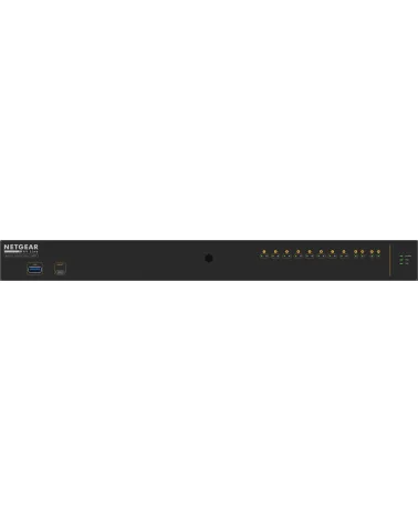 Netgear M4250-10G2XF-PoE+ (GSM4212PX-100EUS) | AV Line Managed Switch, 8x1G PoE+ 240W, 2x1G, 2xSFP+