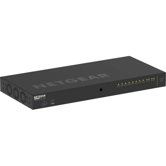 Netgear M4250-10G2XF-PoE+ (GSM4212PX-100EUS) | AV Line Managed Switch, 8x1G PoE+ 240W, 2x1G, 2xSFP+