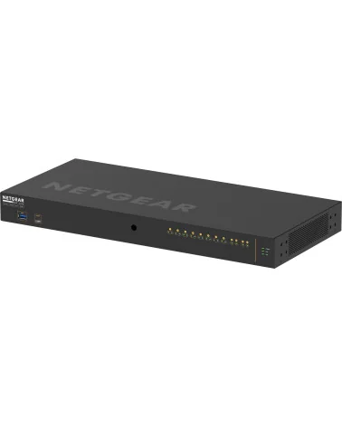 Netgear M4250-10G2XF-PoE+ (GSM4212PX-100EUS) | AV Line Managed Switch, 8x1G PoE+ 240W, 2x1G, 2xSFP+