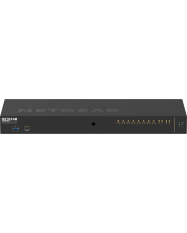 Netgear M4250-10G2XF-PoE+ (GSM4212PX-100EUS) | AV Line Managed Switch, 8x1G PoE+ 240W, 2x1G, 2xSFP+