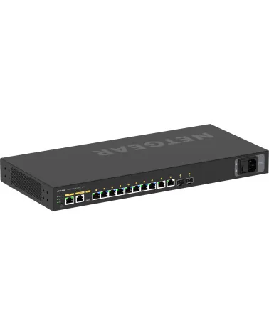 Netgear M4250-10G2XF-PoE+ (GSM4212PX-100EUS) | AV Line Managed Switch, 8x1G PoE+ 240W, 2x1G, 2xSFP+