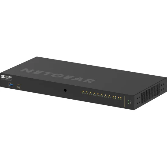 Netgear M4250-10G2F-PoE+ (GSM4212P-100EUS) | AV Line Managed Switch, 8x1G PoE+ 125W, 2x1G, 2xSFP