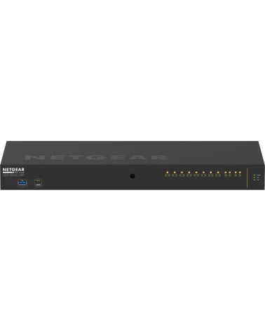 Netgear M4250-10G2F-PoE+ (GSM4212P-100EUS) | AV Line Managed Switch, 8x1G PoE+ 125W, 2x1G, 2xSFP