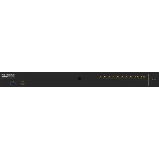 Netgear M4250-10G2F-PoE+ (GSM4212P-100EUS) | AV Line Managed Switch, 8x1G PoE+ 125W, 2x1G, 2xSFP