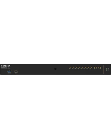 Netgear M4250-10G2F-PoE+ (GSM4212P-100EUS) | AV Line Managed Switch, 8x1G PoE+ 125W, 2x1G, 2xSFP