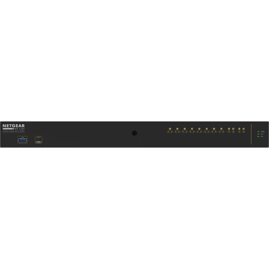 Netgear M4250-10G2XF-PoE++ (GSM4212UX-100EUS) | AV Line Managed Switch, 8x1G Ultra90 PoE++ 720W, 2x1G, 2xSFP+