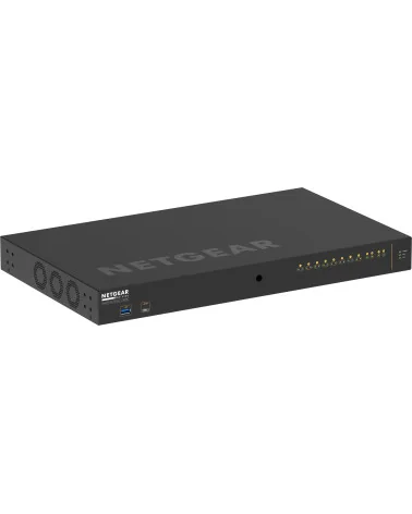 Netgear M4250-10G2XF-PoE++ (GSM4212UX-100EUS) | AV Line Managed Switch, 8x1G Ultra90 PoE++ 720W, 2x1G, 2xSFP+