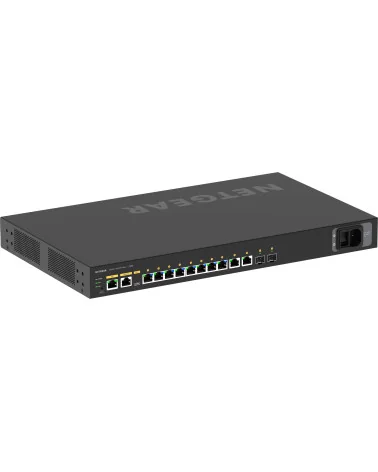 Netgear M4250-10G2XF-PoE++ (GSM4212UX-100EUS) | AV Line Managed Switch, 8x1G Ultra90 PoE++ 720W, 2x1G, 2xSFP+