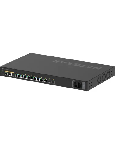 Netgear M4250-10G2XF-PoE++ (GSM4212UX-100EUS) | AV Line Managed Switch, 8x1G Ultra90 PoE++ 720W, 2x1G, 2xSFP+