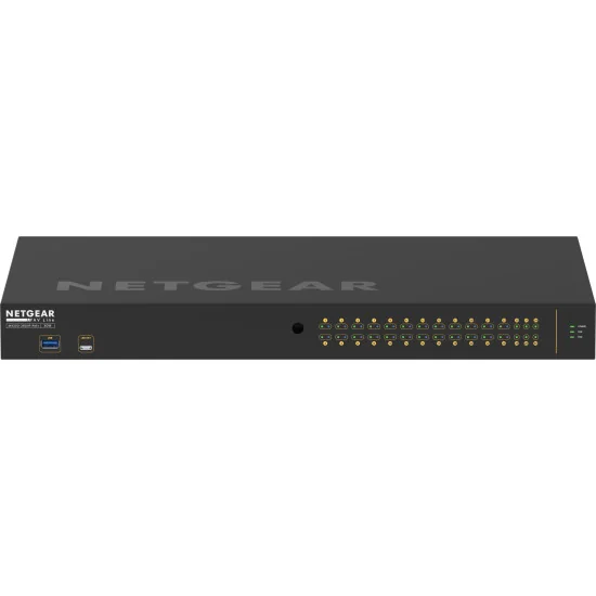 Netgear M4250-26G4F-PoE+ (GSM4230P-100EUS) | AV Line Managed Switch, 24x1G PoE+ 300W, 2x1G, 4xSFP