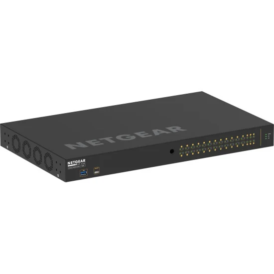 Netgear M4250-26G4F-PoE+ (GSM4230P-100EUS) | AV Line Managed Switch, 24x1G PoE+ 300W, 2x1G, 4xSFP