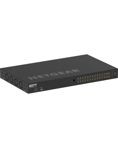 Netgear M4250-26G4F-PoE+ (GSM4230P-100EUS) | AV Line Managed Switch, 24x1G PoE+ 300W, 2x1G, 4xSFP