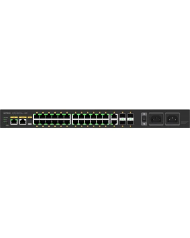 Netgear M4250-26G4F-PoE++ (GSM4230UP-100EUS) | AV Line Managed Switch, 24x1G Ultra90 PoE++ 1440W, 2x1G, 4xSFP