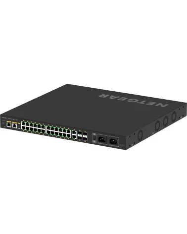 Netgear M4250-26G4F-PoE++ (GSM4230UP-100EUS) | AV Line Managed Switch, 24x1G Ultra90 PoE++ 1440W, 2x1G, 4xSFP