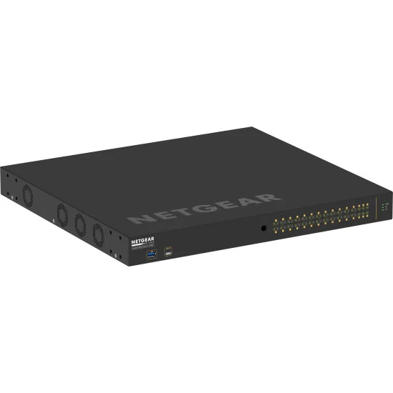 Netgear M4250-26G4F-PoE++ (GSM4230UP-100EUS) | AV Line Managed Switch, 24x1G Ultra90 PoE++ 1440W, 2x1G, 4xSFP