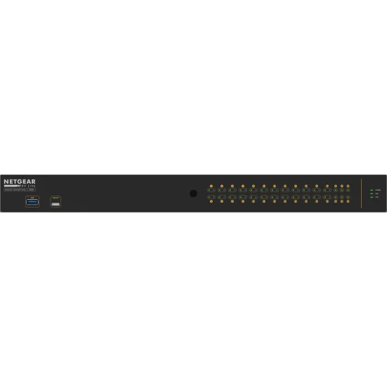 Netgear M4250-26G4XF-PoE+ (GSM4230PX-100EUS) | AV Line Managed Switch, 24x1G PoE+ 480W, 2x1G, 4xSFP+