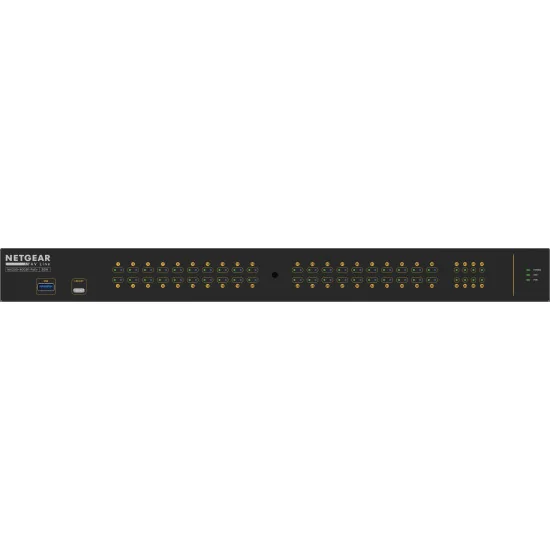 Netgear M4250-40G8F-PoE+ (GSM4248P-100EUS) | AV Line Managed Switch, 40x1G PoE+ 480W, 8xSFP