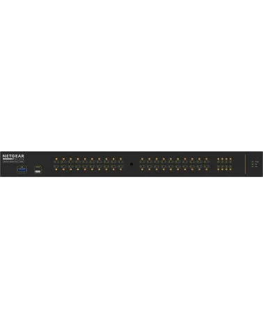 Netgear M4250-40G8F-PoE+ (GSM4248P-100EUS) | AV Line Managed Switch, 40x1G PoE+ 480W, 8xSFP