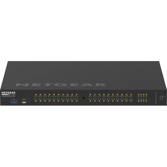 Netgear M4250-40G8F-PoE+ (GSM4248P-100EUS) | Série AV manageable switch, 40x1G PoE+ 480W, 8xSFP