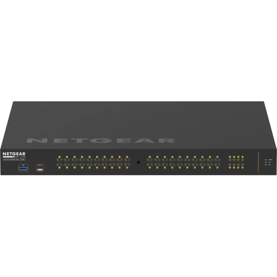 Netgear M4250-40G8XF-PoE+ (GSM4248PX-100EUS) | AV Line Managed Switch, 40x1G PoE+ 960W, 8xSFP+