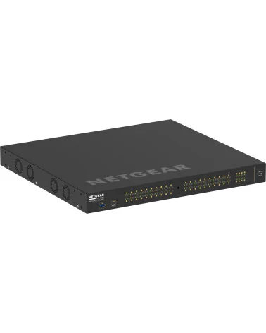 Netgear M4250-40G8XF-PoE+ (GSM4248PX-100EUS) | AV Line Managed Switch, 40x1G PoE+ 960W, 8xSFP+