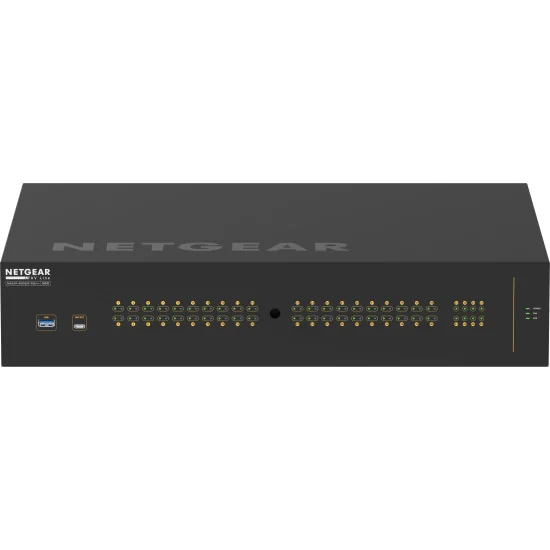 Netgear M4250-40G8XF-PoE++ (GSM4248UX-100EUS) | AV Line Managed Switch, 40x1G Ultra90 PoE++ 2880W, 8xSFP+