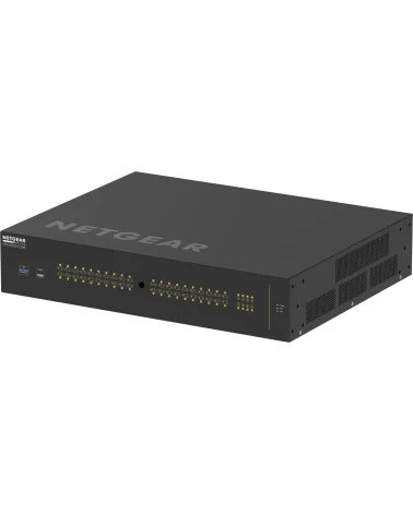 Netgear M4250-40G8XF-PoE++ (GSM4248UX-100EUS) | AV Line Managed Switch, 40x1G Ultra90 PoE++ 2880W, 8xSFP+