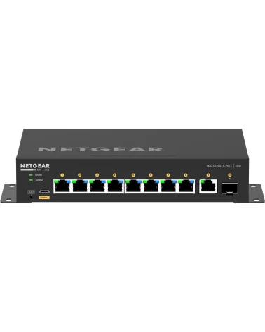 Netgear M4250-9G1F-PoE+ (GSM4210PD-100EUS) | AV Line Managed Switch, 8x1G PoE+ 110W, 1x1G, 1xSFP