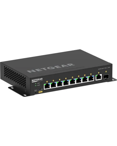 Netgear M4250-9G1F-PoE+ (GSM4210PD-100EUS) | AV Line Managed Switch, 8x1G PoE+ 110W, 1x1G, 1xSFP