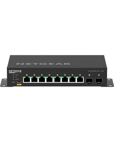 Netgear M4250-8G2XF-PoE+ (GSM4210PX-100EUS) | AV Line Managed Switch, 8x1G PoE+ 220W, 2xSFP+