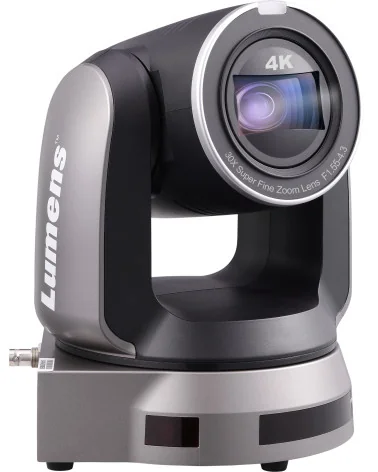 Lumens VC-A71P Black | Caméra PTZ, 4K 60fps, 30x Zoom, 12G-SDI, HDMI, IP Streaming, PoE