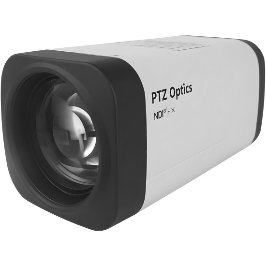 PTZOptics ZCam 12X-NDI | 3G-SDI Box Caméra, 12x Zoom, NDI, IP Streaming, PoE