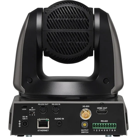 Lumens VC-A61P Black | Caméra PTZ, 4K 30fps, 30x Zoom, SDI, HDMI, IP Streaming, PoE