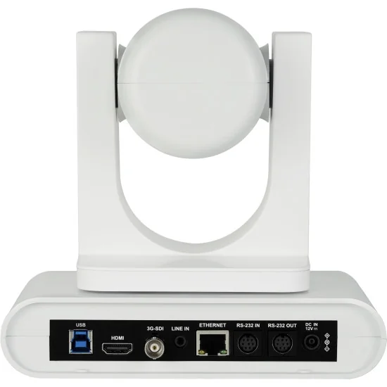 Lumens VC-R30 White | Caméra PTZ, FullHD 60fps, 12x Zoom, SDI, HDMI, USB, IP Streaming, PoE