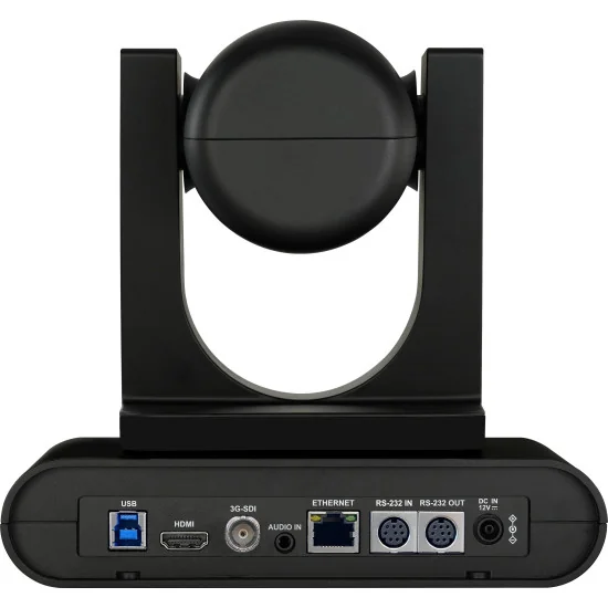 Lumens VC-TR60 Dante AV-H Black | 4K AI Auto-Tracking Caméra PTZ, 12x Zoom, SDI, HDMI, IP Streaming, PoE