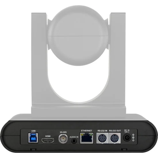 Lumens VC-TR60 Dante AV-H White | 4K AI Auto-Tracking Caméra PTZ, 12x Zoom, SDI, HDMI, IP Streaming, PoE