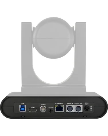 Lumens VC-TR60 Dante AV-H White | 4K AI Auto-Tracking Caméra PTZ, 12x Zoom, SDI, HDMI, IP Streaming, PoE