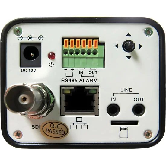 PTZOptics ZCam VL-ZCam | 3G-SDI Box Camera, 4x Zoom Lens, IP Streaming, PoE