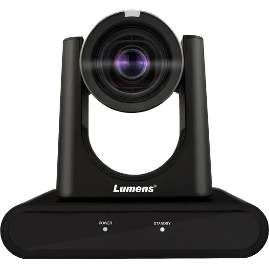 Lumens VC-TR60 Black | 4K AI Auto-Tracking Caméra PTZ, 12x Zoom, SDI, HDMI, IP Streaming, PoE