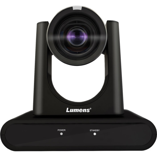 Lumens VC-TR60 Black | 4K AI Auto-Tracking PTZ Camera, 12x Zoom, SDI, HDMI, IP Streaming, PoE